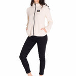 Polar Manga Larga Mujer Microfleece Full Zip Beige Cat