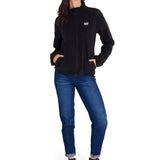 Polar Casual Mujer Women'S Microfleece Full Zip Negro Cat