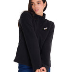 Polar Casual Mujer Women'S Microfleece Full Zip Negro Cat