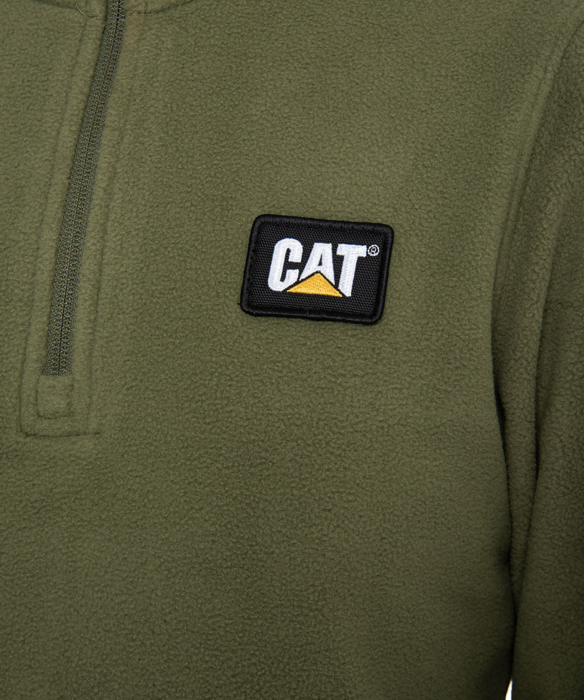 Polar Casual Mujer Women'S Microfleece Quarter Zip Gris Cat