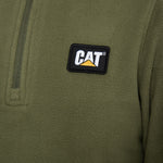 Polar Casual Mujer Women'S Microfleece Quarter Zip Gris Cat