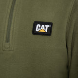 Polar Casual Mujer Women'S Microfleece Quarter Zip Gris Cat