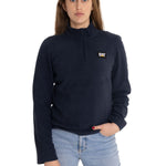 Polar Casual Mujer Women'S Microfleece Quarter Zip Azul Cat