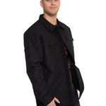 Chaqueta Casual Hombre Quilted Ripstop Shirt Jacket Negro Cat