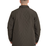 Chaqueta Casual Hombre QUILTED RIPSTOP SHIRT VERDE CAT