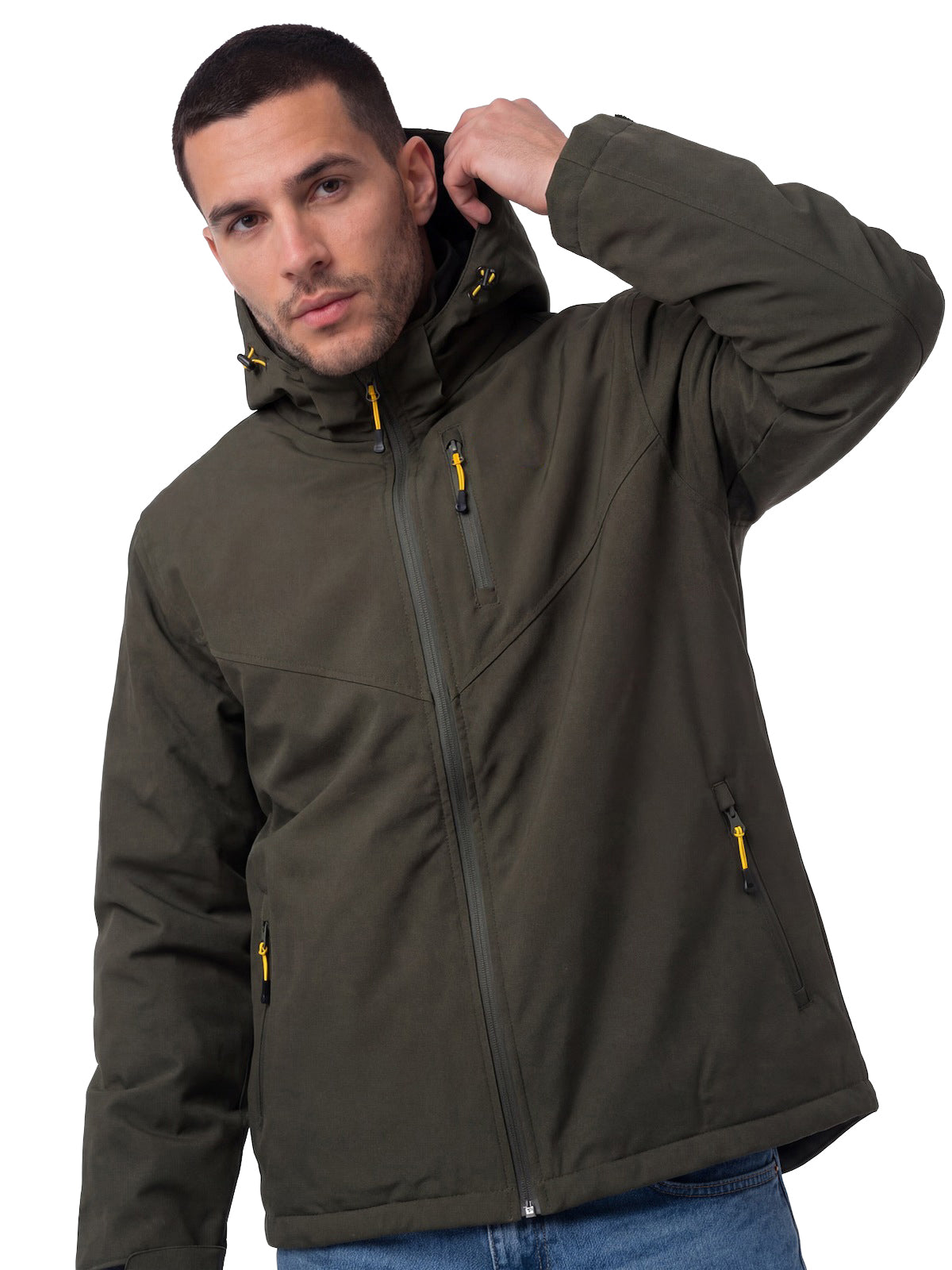 Chaqueta Waterproof Hombre Chinook 2.0 Verde Cat