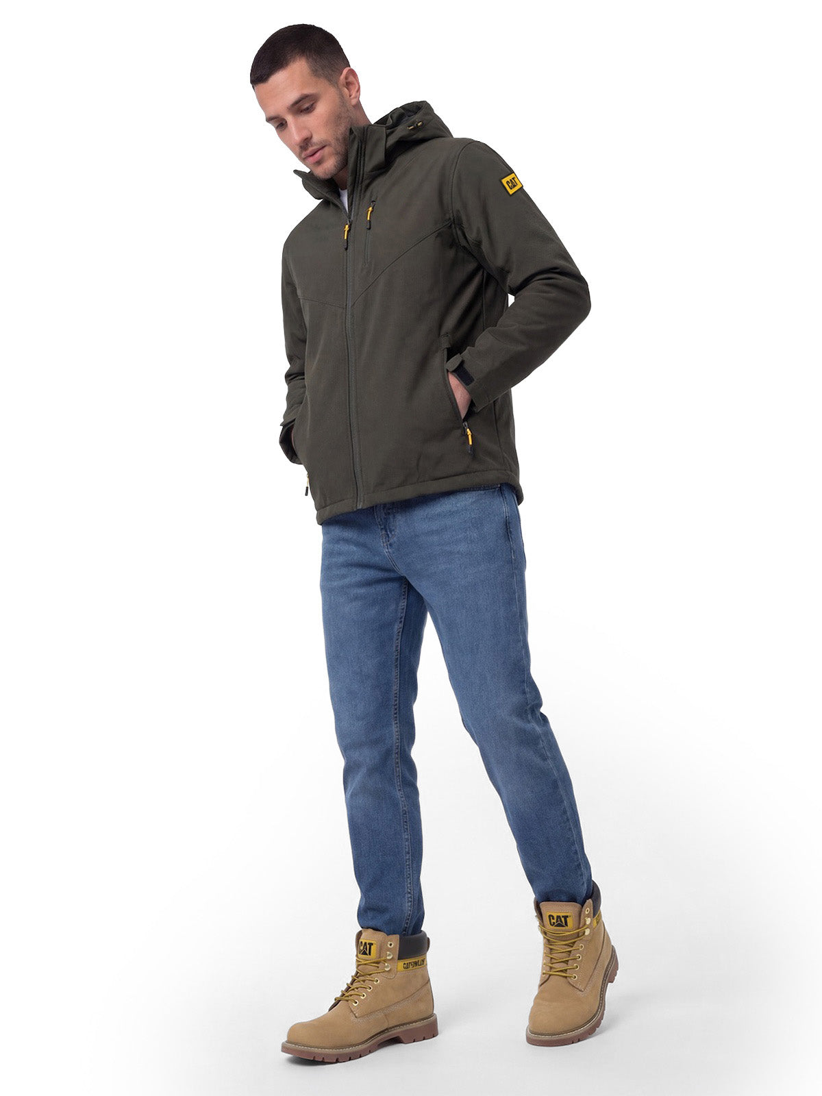 Chaqueta Waterproof Hombre Chinook 2.0 Verde Cat