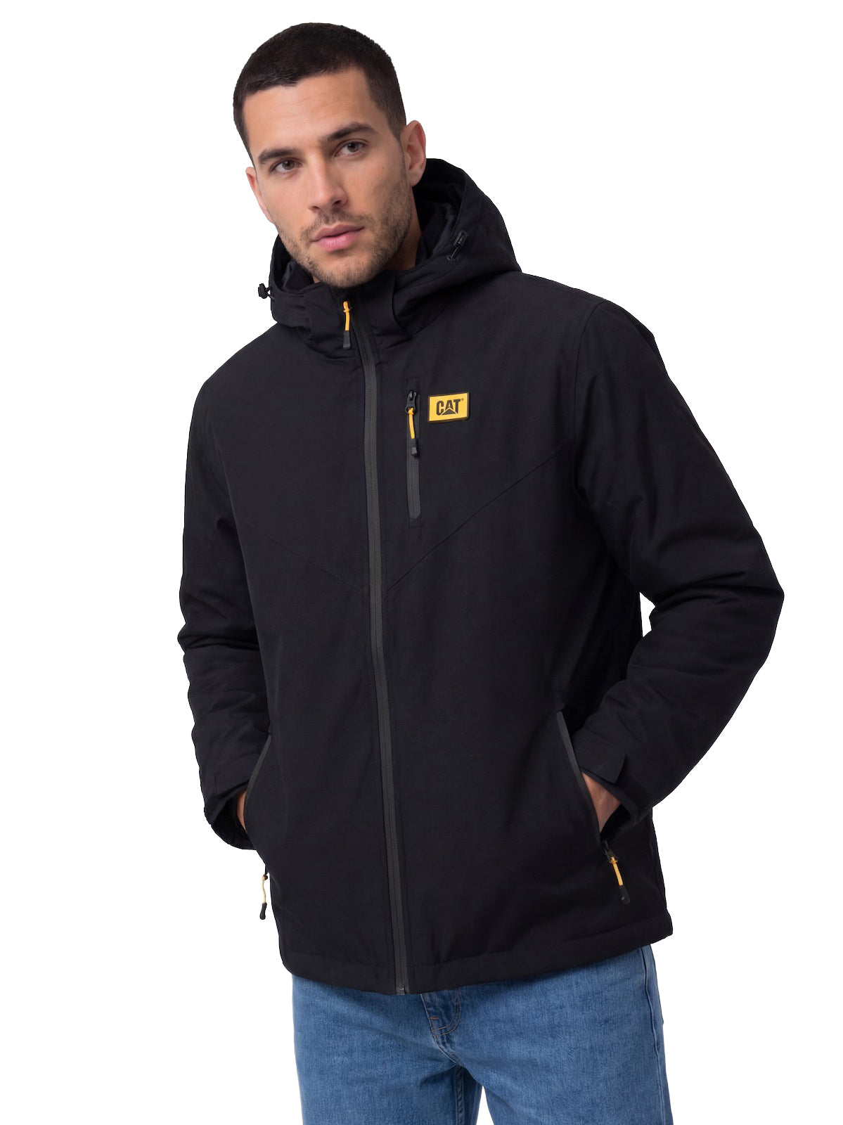Chaqueta Waterproof Hombre LIGHTWEIGHT INSULATE Negro Cat