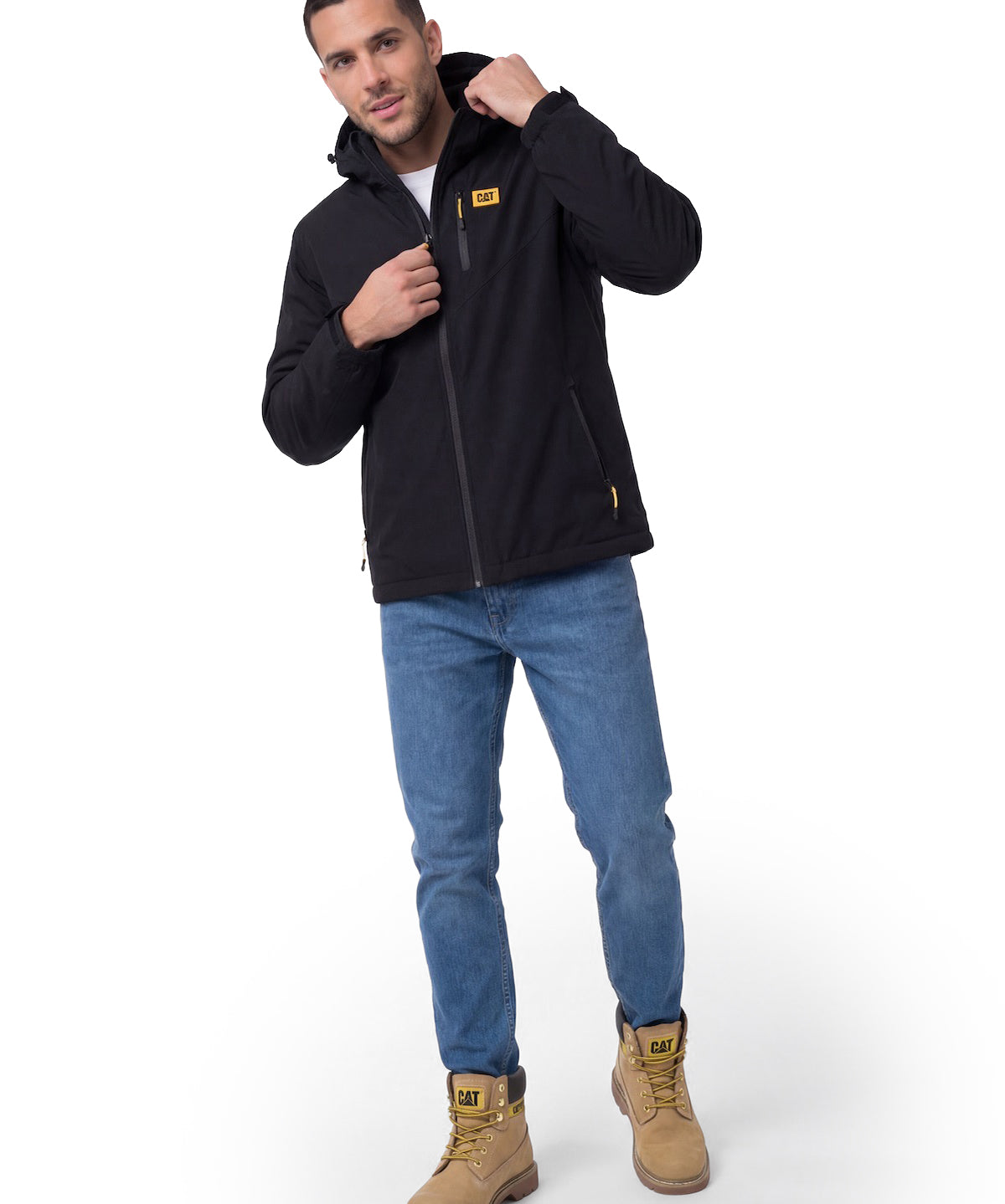 Chaqueta Waterproof Hombre LIGHTWEIGHT INSULATE Negro Cat