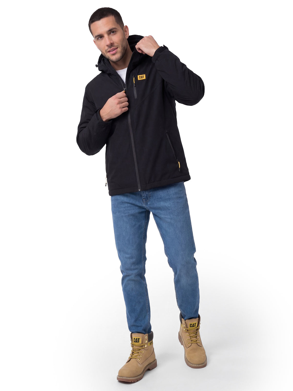 Chaqueta Waterproof Hombre LIGHTWEIGHT INSULATE Negro Cat