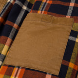 Chaqueta Casual Hombre WAXED COTTON SHIRT JAC Café CAT