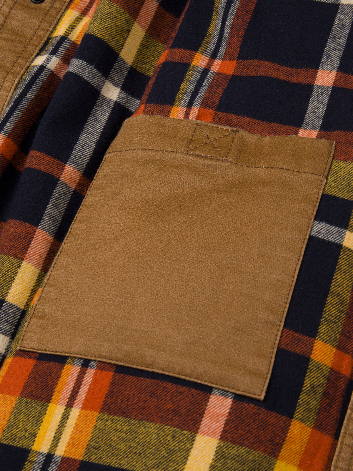 Chaqueta Casual Hombre WAXED COTTON SHIRT JAC Café CAT
