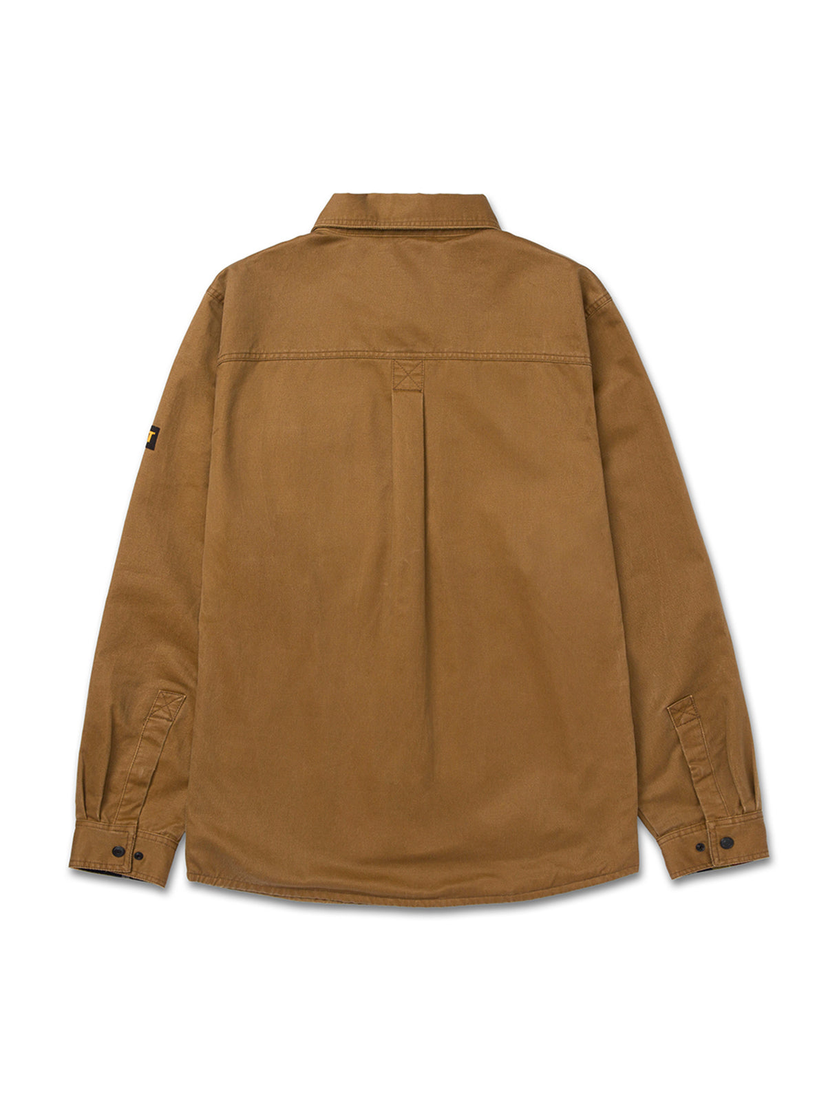 Chaqueta Casual Hombre WAXED COTTON SHIRT JAC Café CAT
