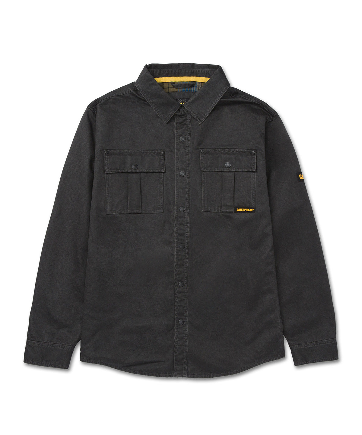 Chaqueta Hombre Waxed Cotton Shirt J Negro