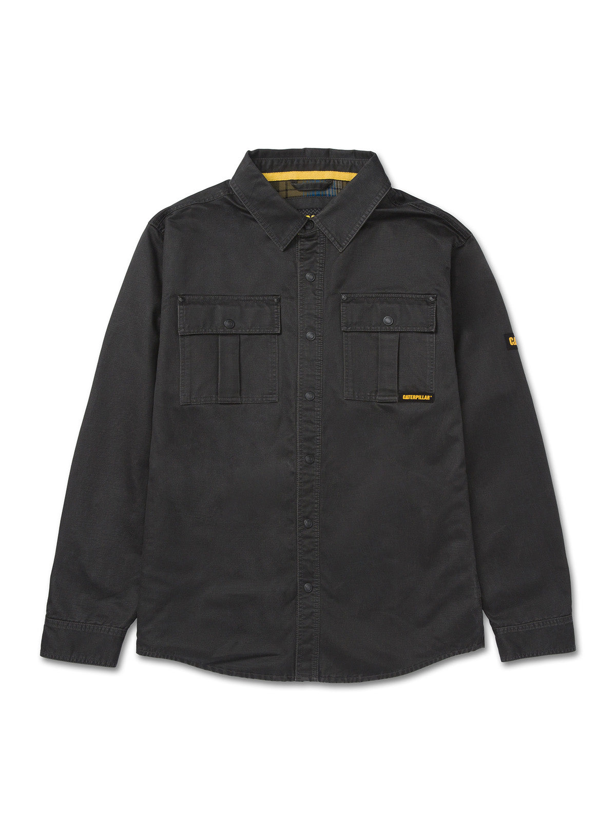 Chaqueta Hombre Waxed Cotton Shirt J Negro
