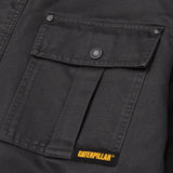 Chaqueta Hombre Waxed Cotton Shirt J Negro