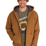 Chaqueta Hombre Hooded Sherpa Bronze Cat
