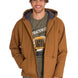 Chaqueta Hombre Hooded Sherpa Bronze Cat