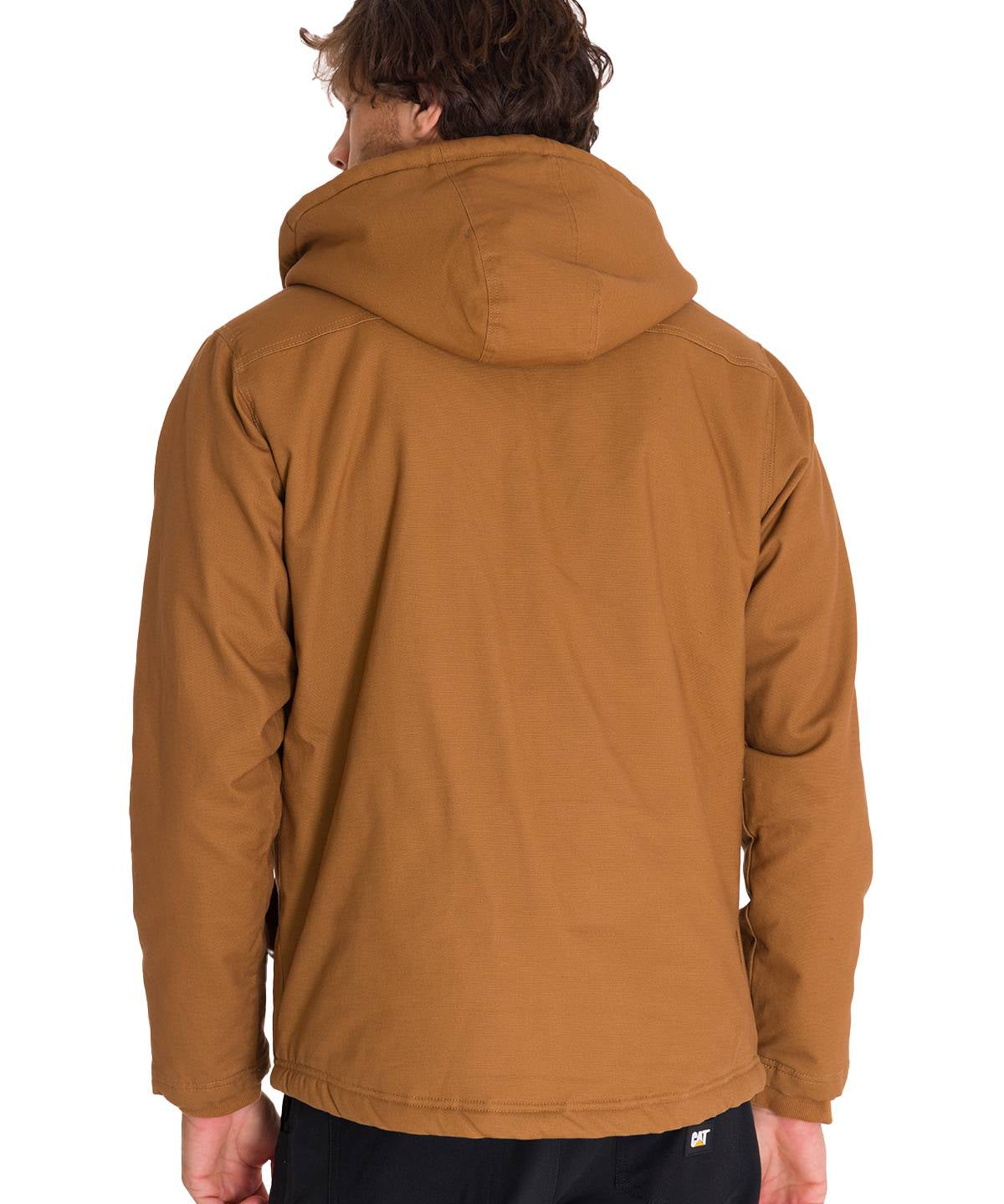 Chaqueta Hombre Hooded Sherpa Bronze Cat