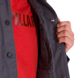 Chaqueta Manga Larga Hombre Trucker Grafito Cat