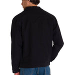 Chaqueta Manga Larga Hombre Trucker Negra Cat