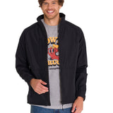 Chaqueta Manga Larga Hombre Ripstop Softshell Negra Cat
