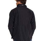 Chaqueta Manga Larga Hombre Ripstop Softshell Negra Cat