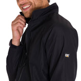 Chaqueta Manga Larga Hombre Ripstop Softshell Gris Cat