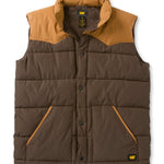 Parka Sin Mangas Hombre Big Sky Puffer Vest Café Oscuro Cat