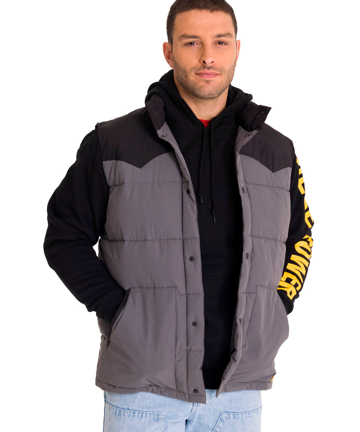 Parka Sin Mangas Hombre Big Sky Puffer Vest Cat