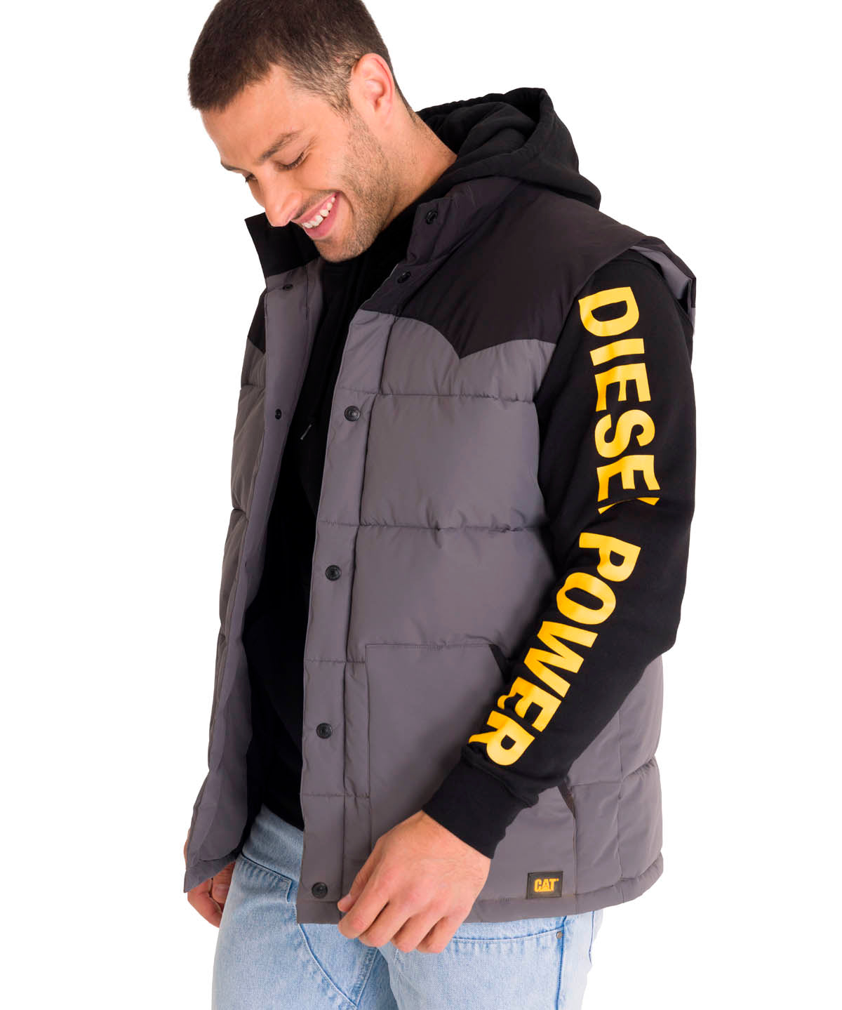 Parka Sin Mangas Hombre Big Sky Puffer Vest Cat