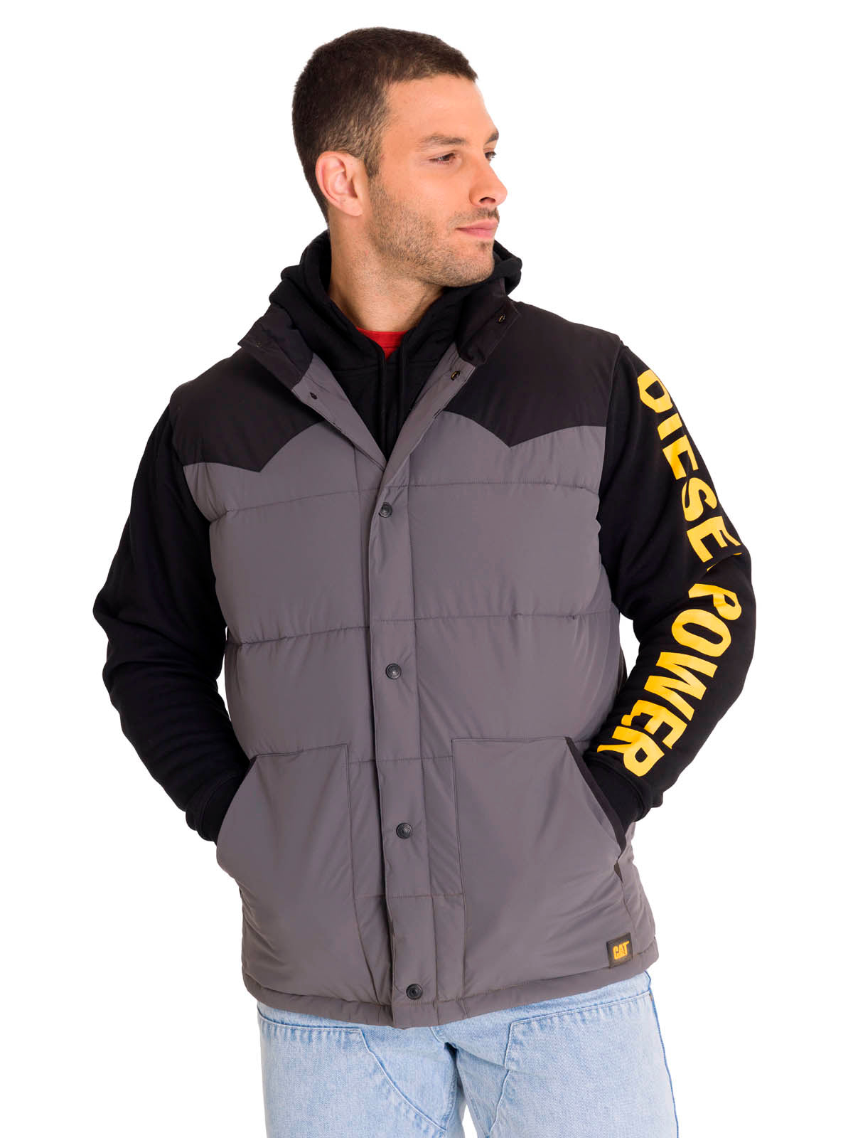 Parka Sin Mangas Hombre Big Sky Puffer Vest Cat