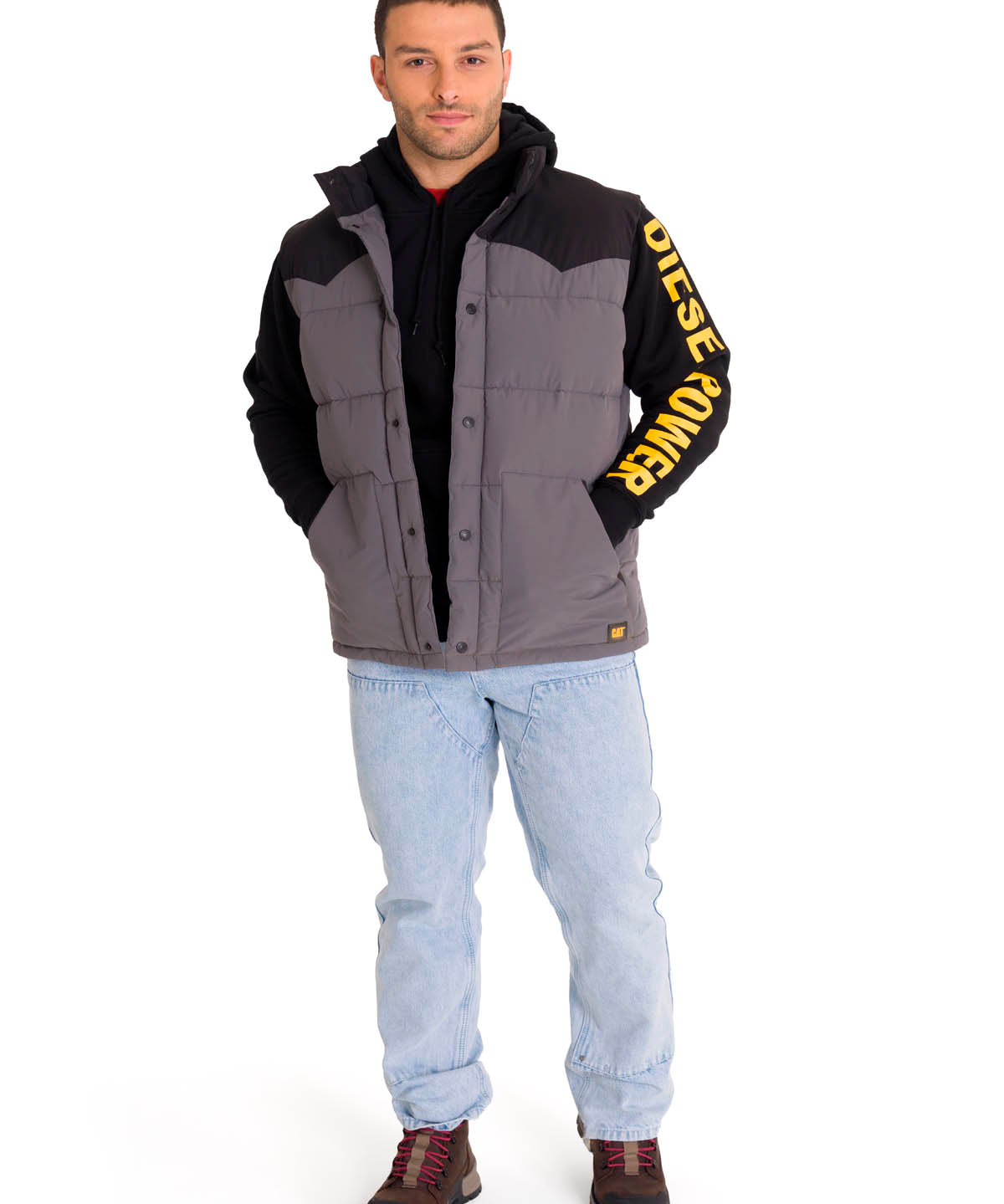 Parka Sin Mangas Hombre Big Sky Puffer Vest Cat