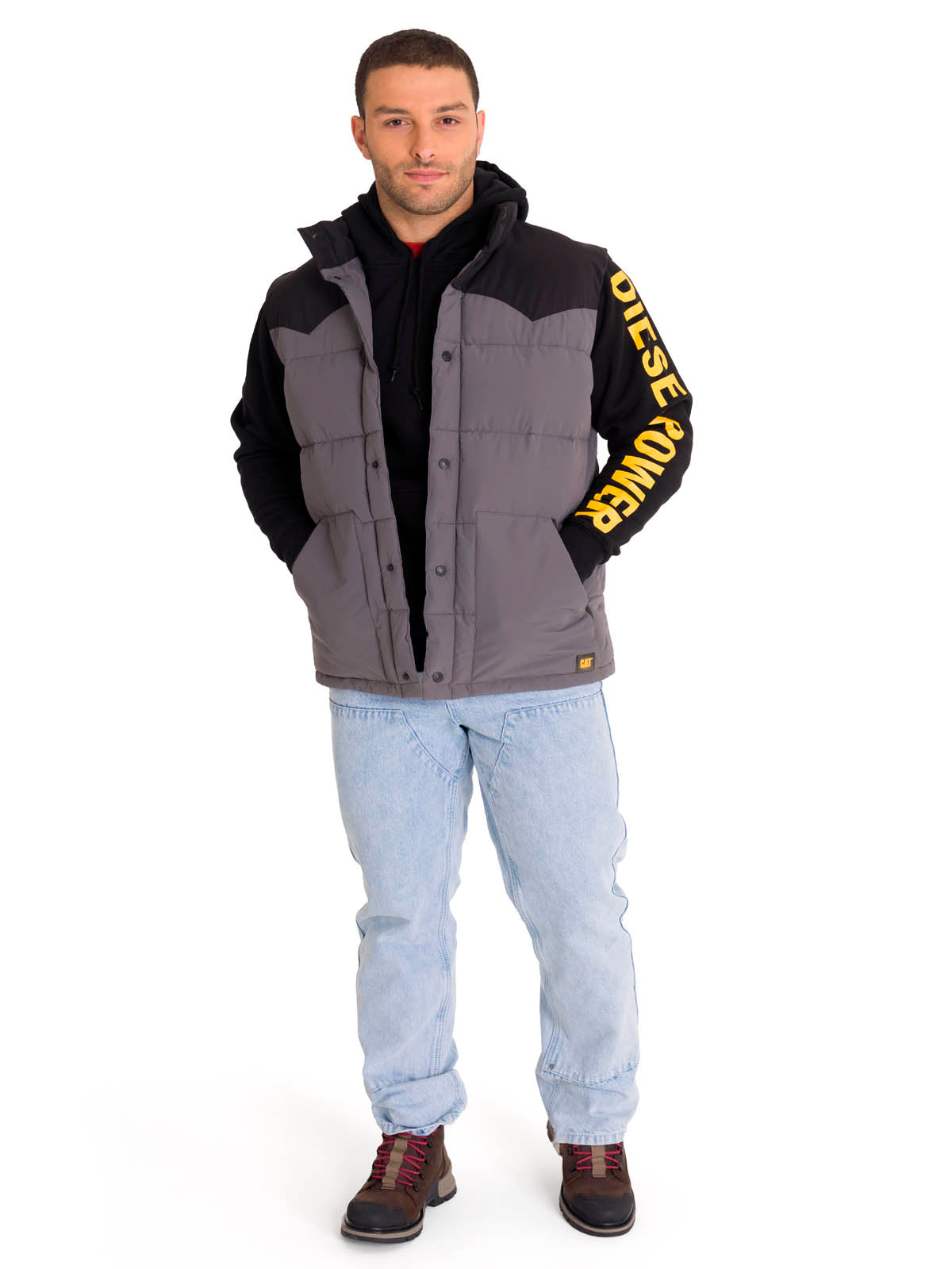 Parka Sin Mangas Hombre Big Sky Puffer Vest Cat