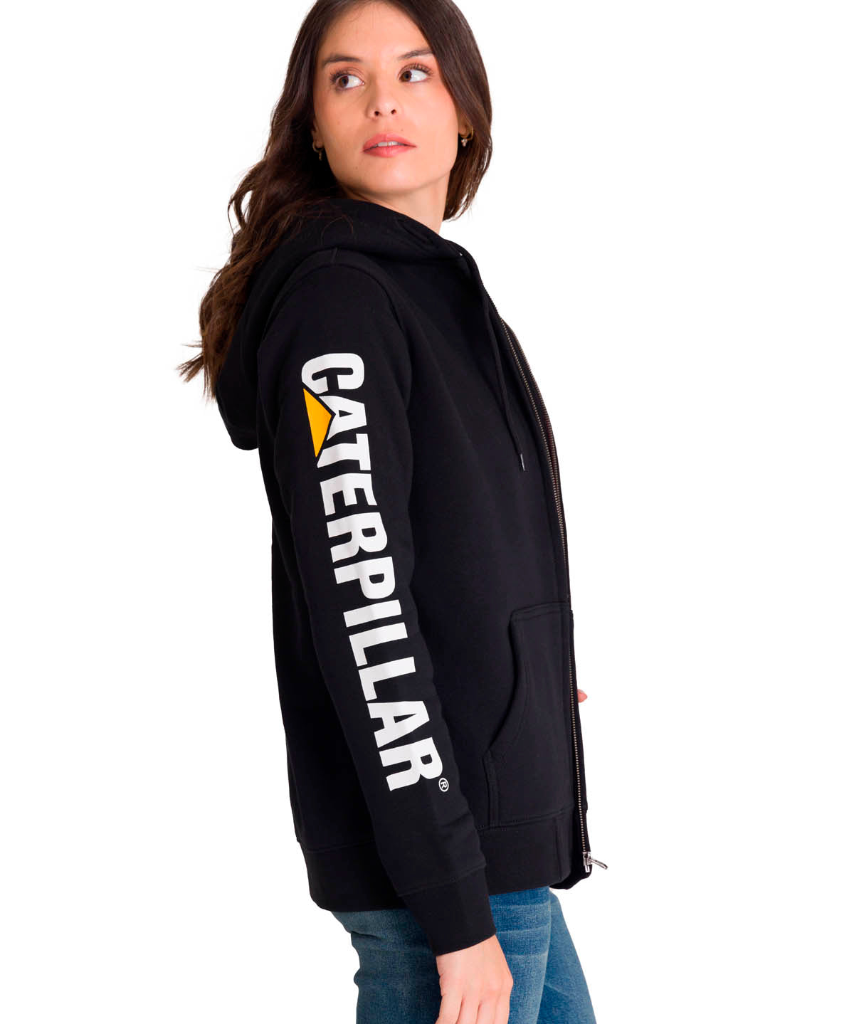 Poleron Mujer Trademark Banner Fz Hoodie Con Gorro Ajustable Con Tecnología S3 Cord. Cat