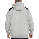 Poleron Casual Hombre Essential Fz Hooded Sweatshirt Gris Cat