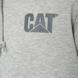 Poleron Casual Hombre Essential Fz Hooded Sweatshirt Gris Cat