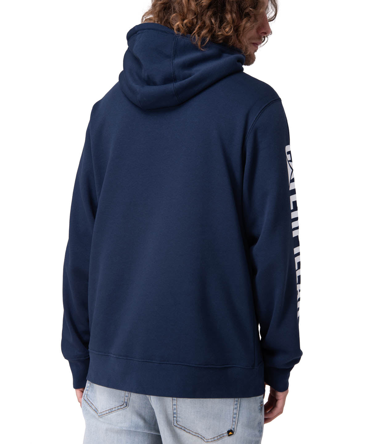 Poleron Hombre Trademark Banner Pul Azul