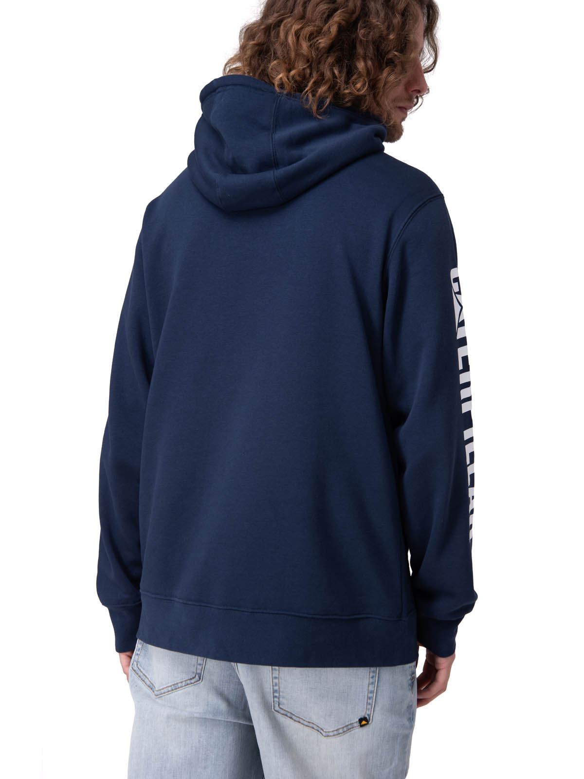 Poleron Hombre Trademark Banner Pul Azul