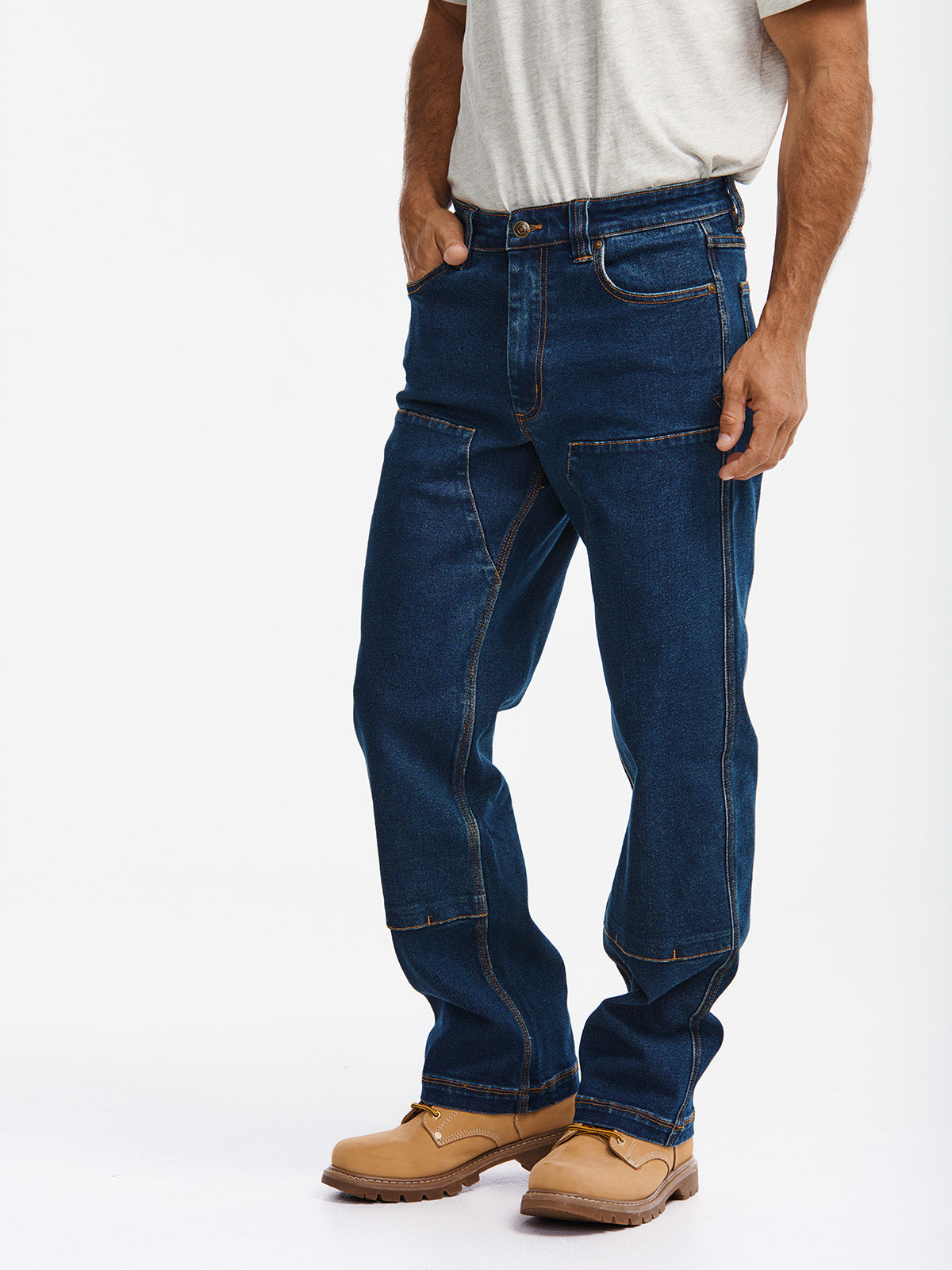 Jeans Casual Hombre D3 DOUBLE FRONT CARPENTER JEAN AZUL CAT