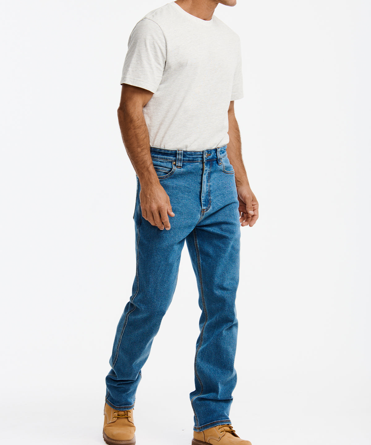 Jeans Casual Hombre D4 ATHLETIC FIT JEAN Azul CAT