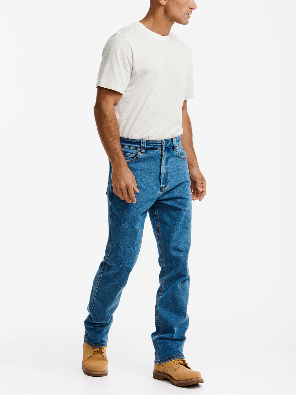 Jeans Casual Hombre D4 ATHLETIC FIT JEAN Azul CAT