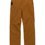 Pantalón Tiro Medio Casual Hombre BRUSH PANT Café Cat