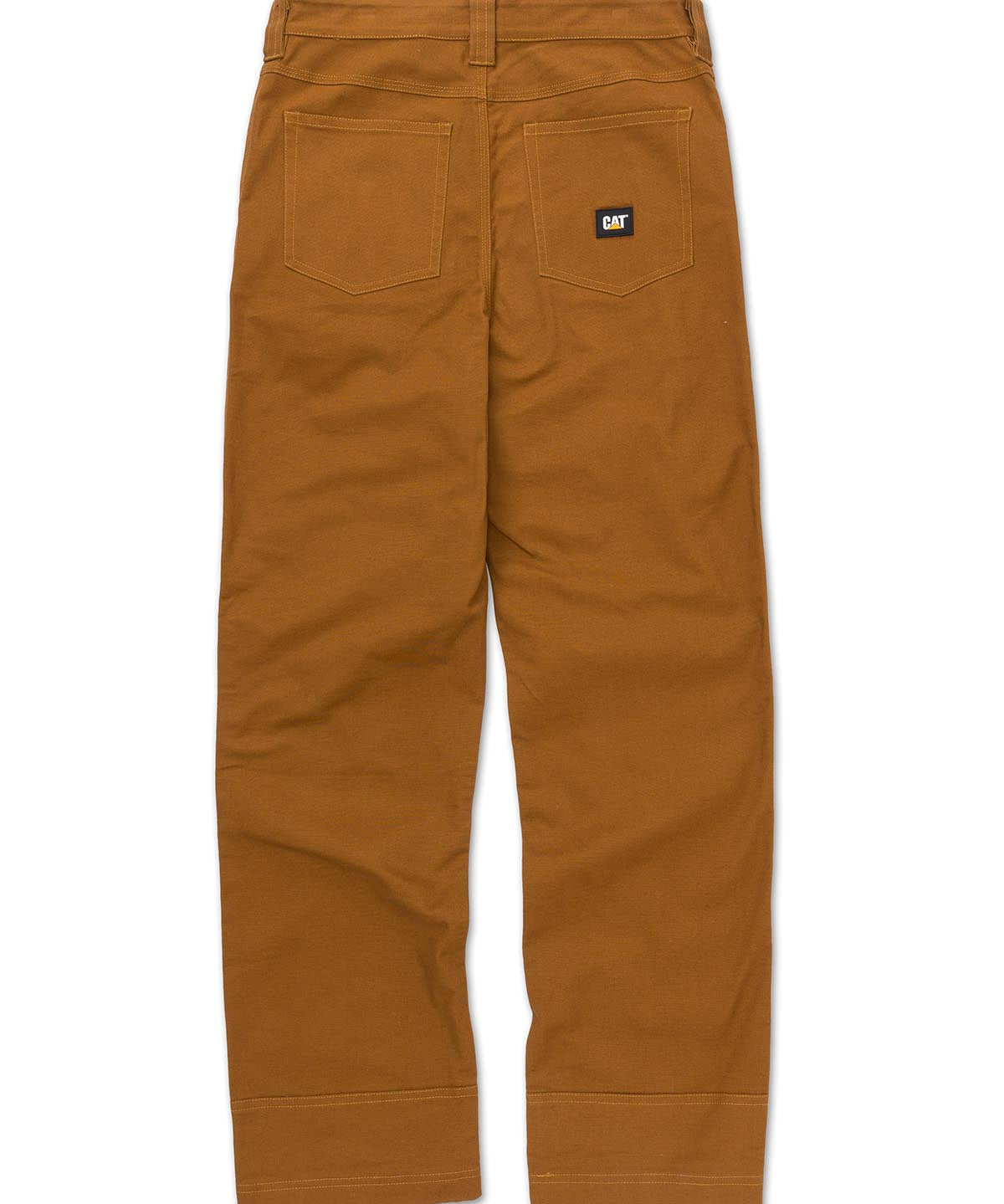 Pantalón Tiro Medio Casual Hombre BRUSH PANT Café Cat