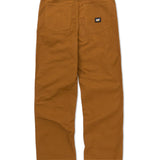 Pantalón Tiro Medio Casual Hombre BRUSH PANT Café Cat