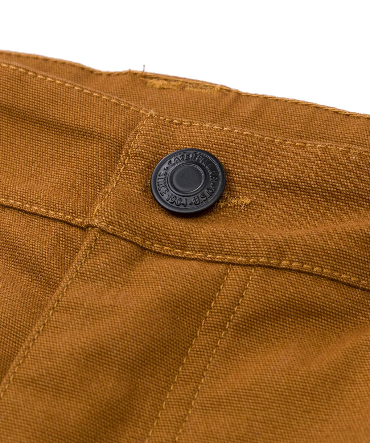 Pantalón Tiro Medio Casual Hombre BRUSH PANT Café Cat