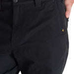 Pantalón Tiro Medio Casual Hombre BRUSH PANT Negro Cat