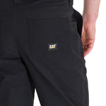 Pantalón Tiro Medio Casual Hombre BRUSH PANT Negro Cat