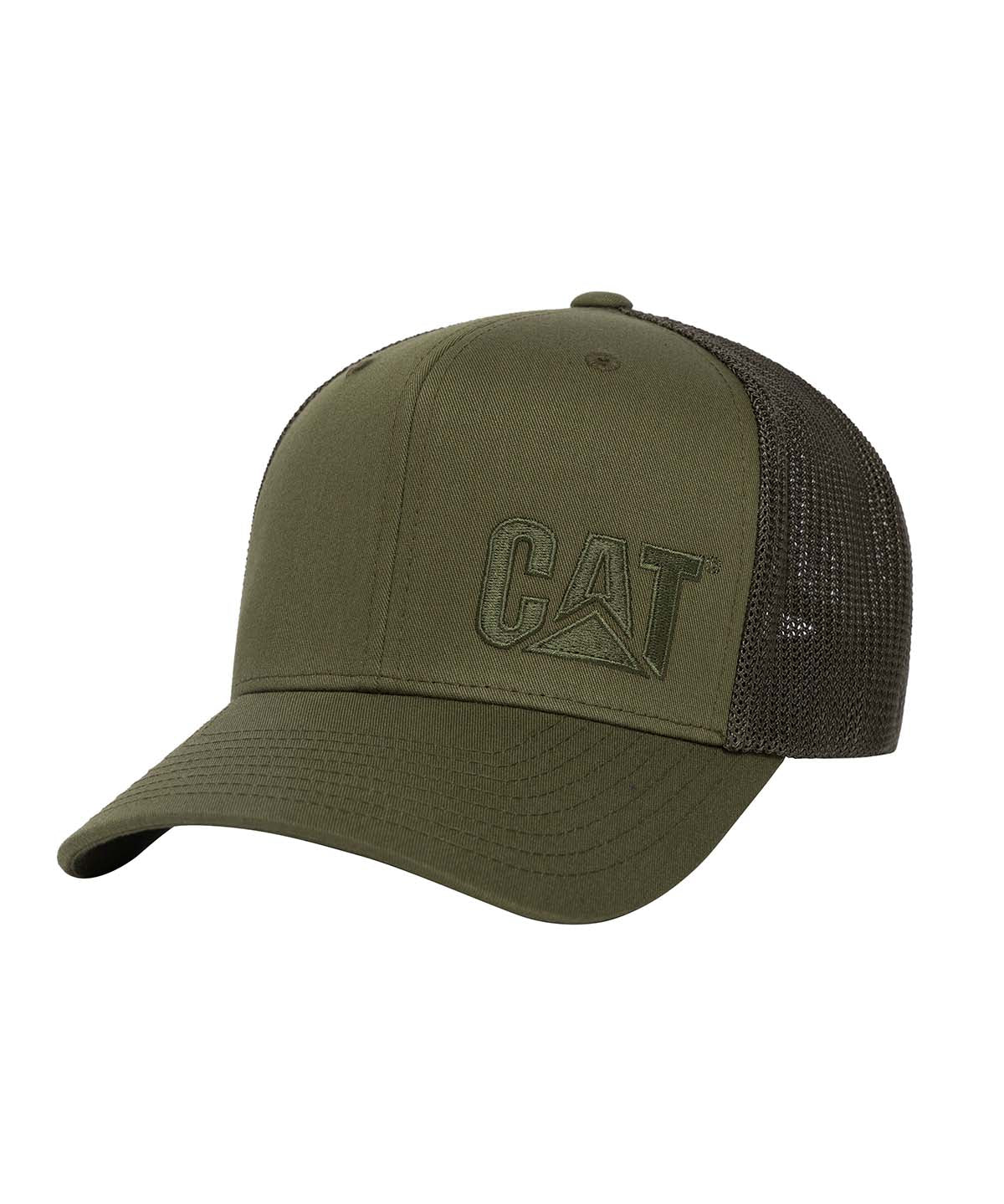 Jockey Con Broche Unisex Cat Trademark Trucker Hat Oliva Cat