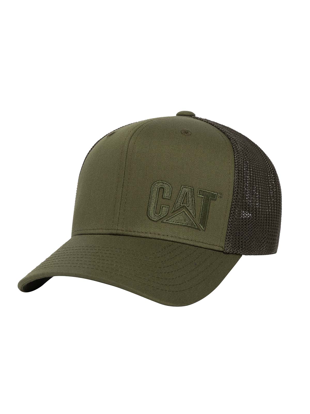 Jockey Con Broche Unisex Cat Trademark Trucker Hat Oliva Cat
